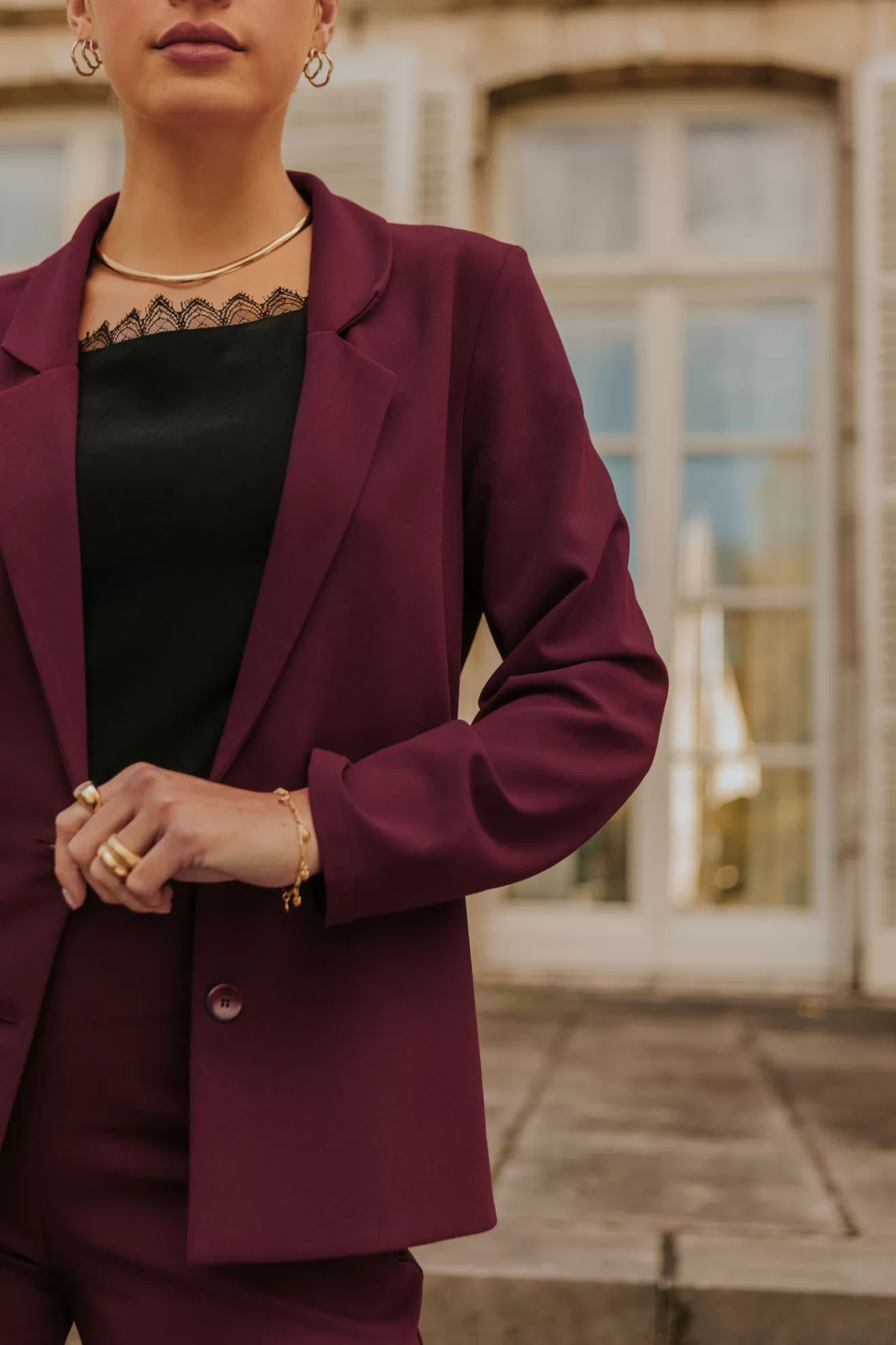 Blazer Zélie vinho>Orta Discount